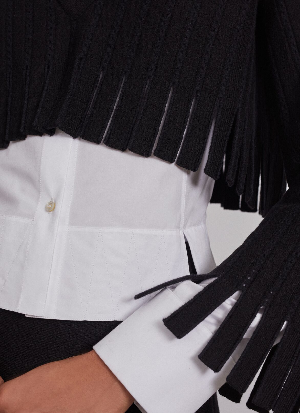 Cardigan ALAÏA BLACK CARDIGAN